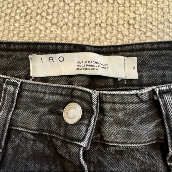 IRO PARIS high waisted tapered barrel jeans - Picture 7 of 10